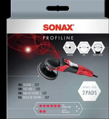 Aufsatz, Poliermaschine SONAX 04933000 Bild Aufsatz, Poliermaschine SONAX 04933000