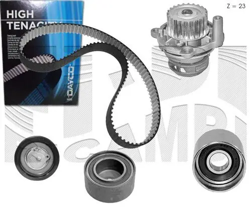 Wasserpumpe + Zahnriemensatz CALIBER 0250KFW Bild Wasserpumpe + Zahnriemensatz CALIBER 0250KFW