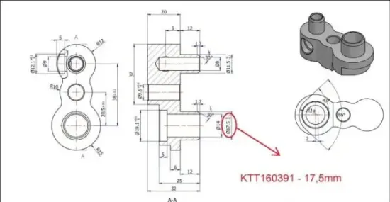 Hochdruckleitung, Klimaanlage THERMOTEC KTT160391 Bild Hochdruckleitung, Klimaanlage THERMOTEC KTT160391