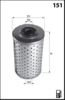 Kraftstofffilter MISFAT F609 Bild Kraftstofffilter MISFAT F609