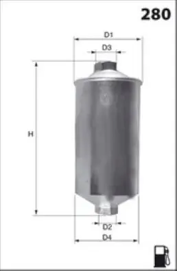 Kraftstofffilter MISFAT E506 Bild Kraftstofffilter MISFAT E506