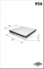Filter, Innenraumluft MISFAT HB279 Bild Filter, Innenraumluft MISFAT HB279