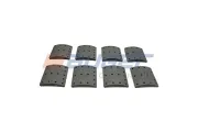 Bremsbelagsatz, Trommelbremse AUGER 78288