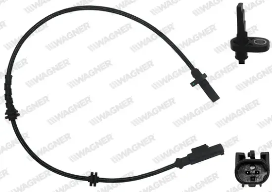 Sensor, Raddrehzahl Hinterachse WAGNER ABS00015 Bild Sensor, Raddrehzahl Hinterachse WAGNER ABS00015