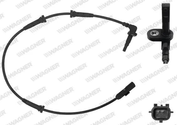 Sensor, Raddrehzahl Vorderachse WAGNER ABS00023