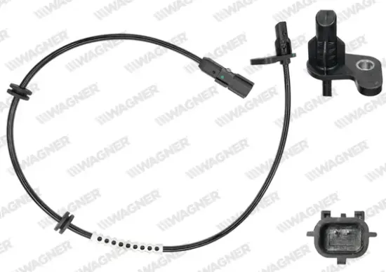 Sensor, Raddrehzahl Hinterachse links WAGNER ABS00024 Bild Sensor, Raddrehzahl Hinterachse links WAGNER ABS00024
