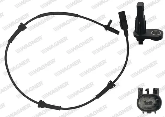 Sensor, Raddrehzahl Hinterachse WAGNER ABS00030