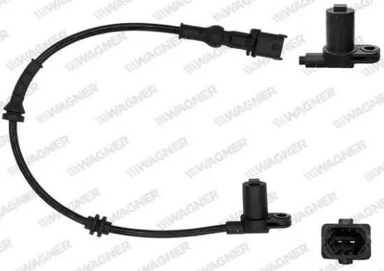 Sensor, Raddrehzahl Vorderachse WAGNER ABS00057 Bild Sensor, Raddrehzahl Vorderachse WAGNER ABS00057