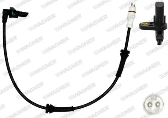 Sensor, Raddrehzahl Hinterachse rechts WAGNER ABS00075 Bild Sensor, Raddrehzahl Hinterachse rechts WAGNER ABS00075