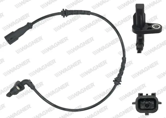 Sensor, Raddrehzahl Hinterachse links WAGNER ABS00076