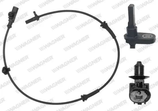 Sensor, Raddrehzahl Vorderachse WAGNER ABS00081 Bild Sensor, Raddrehzahl Vorderachse WAGNER ABS00081