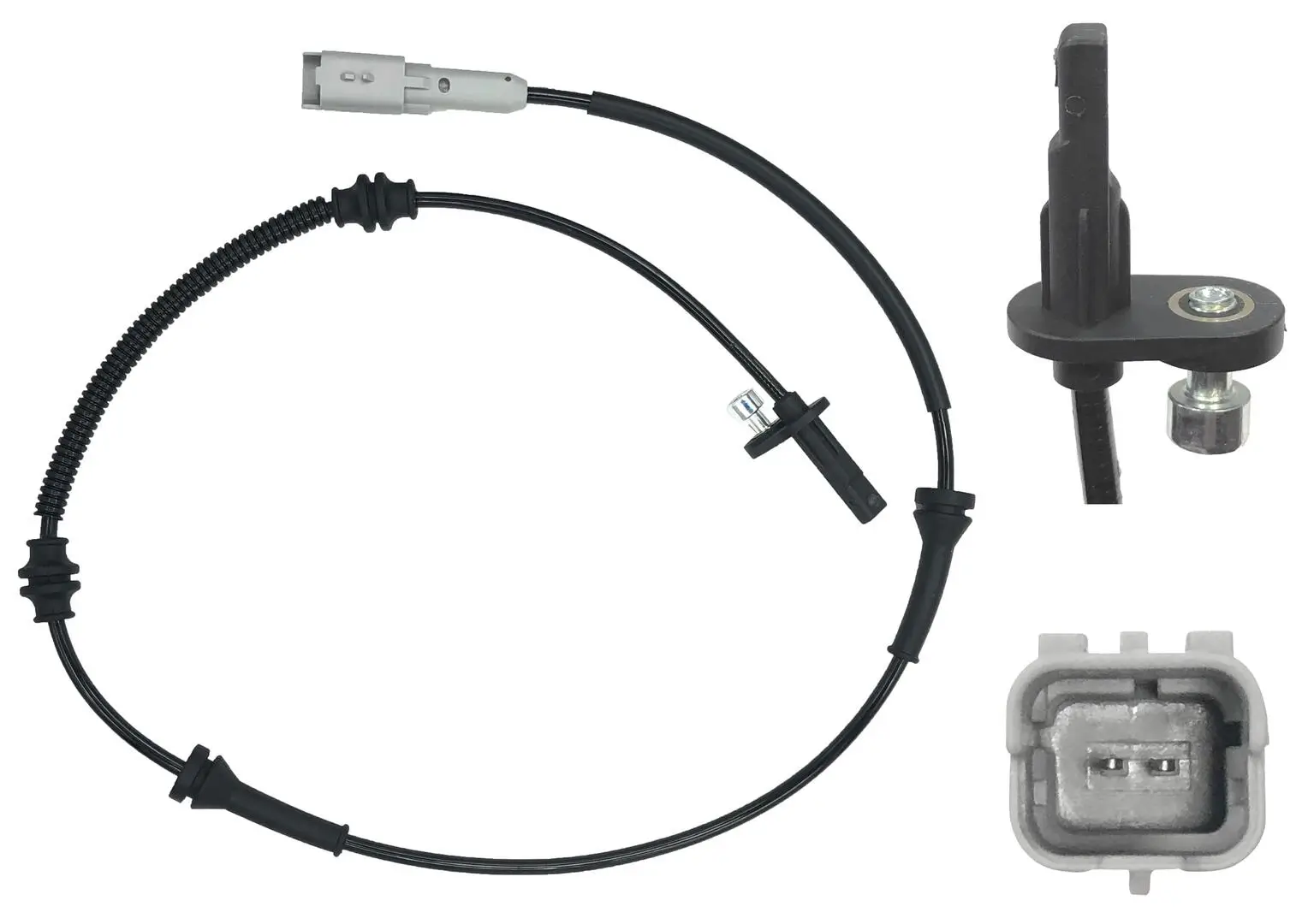 Sensor, Raddrehzahl Vorderachse WAGNER ABS00082