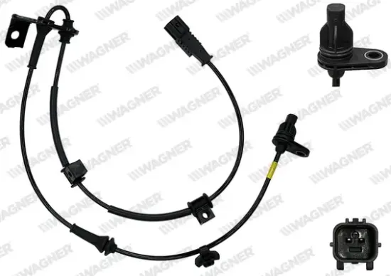 Sensor, Raddrehzahl Vorderachse links WAGNER ABS00085 Bild Sensor, Raddrehzahl Vorderachse links WAGNER ABS00085
