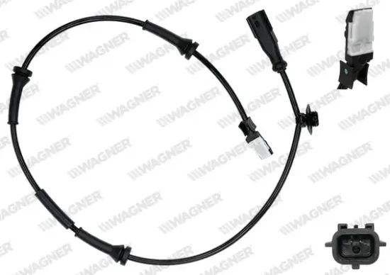 Sensor, Raddrehzahl Vorderachse WAGNER ABS00088 Bild Sensor, Raddrehzahl Vorderachse WAGNER ABS00088