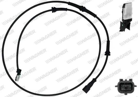Sensor, Raddrehzahl Hinterachse rechts WAGNER ABS00091