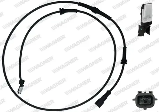 Sensor, Raddrehzahl Hinterachse rechts WAGNER ABS00091 Bild Sensor, Raddrehzahl Hinterachse rechts WAGNER ABS00091