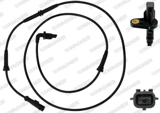 Sensor, Raddrehzahl 1. Hinterachse WAGNER ABS00092 Bild Sensor, Raddrehzahl 1. Hinterachse WAGNER ABS00092