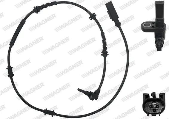 Sensor, Raddrehzahl WAGNER ABS00102