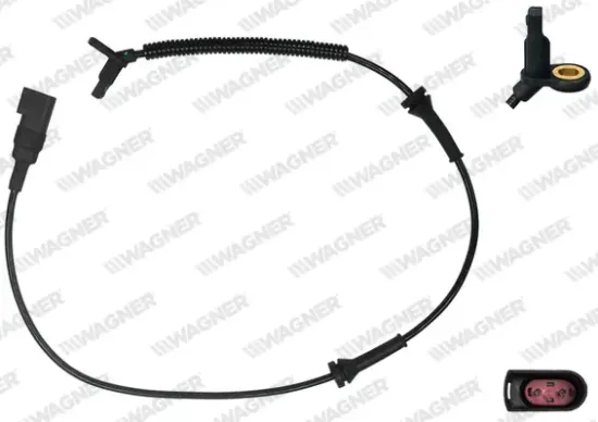 Sensor, Raddrehzahl WAGNER ABS00109 Bild Sensor, Raddrehzahl WAGNER ABS00109