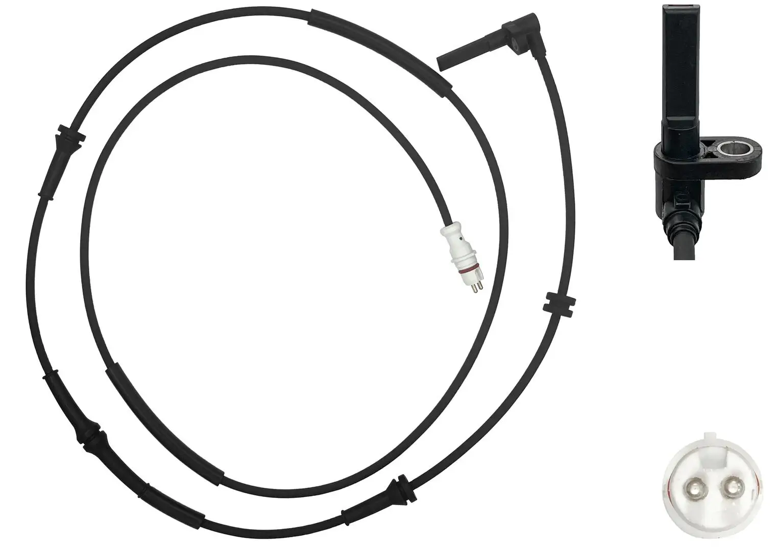Sensor, Raddrehzahl Vorderachse rechts WAGNER ABS00115