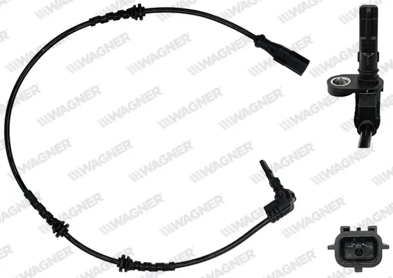 Sensor, Raddrehzahl Vorderachse WAGNER ABS00135