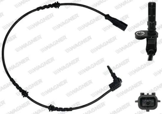 Sensor, Raddrehzahl Vorderachse WAGNER ABS00135 Bild Sensor, Raddrehzahl Vorderachse WAGNER ABS00135