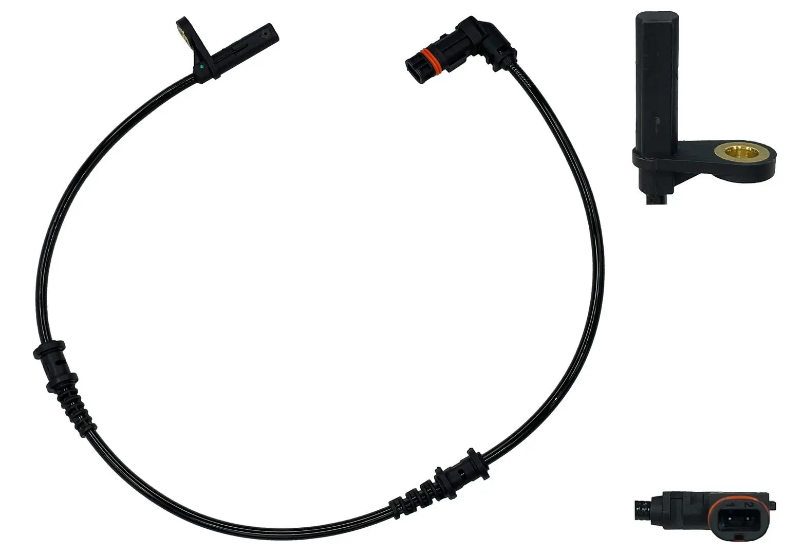 Sensor, Raddrehzahl Vorderachse WAGNER ABS00136