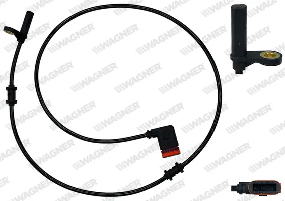 Sensor, Raddrehzahl WAGNER ABS00138