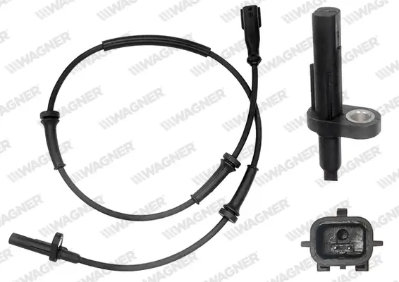 Sensor, Raddrehzahl Hinterachse WAGNER ABS00152