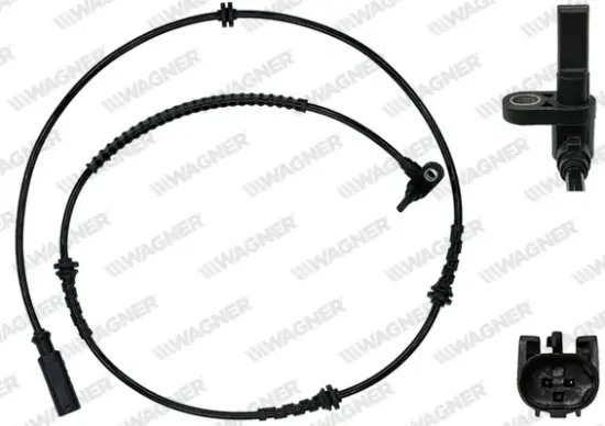 Sensor, Raddrehzahl Hinterachse WAGNER ABS00153 Bild Sensor, Raddrehzahl Hinterachse WAGNER ABS00153