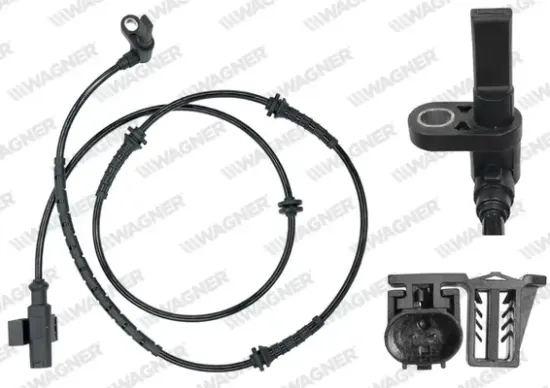 Sensor, Raddrehzahl Hinterachse WAGNER ABS00155 Bild Sensor, Raddrehzahl Hinterachse WAGNER ABS00155