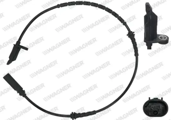 Sensor, Raddrehzahl Vorderachse WAGNER ABS00160 Bild Sensor, Raddrehzahl Vorderachse WAGNER ABS00160