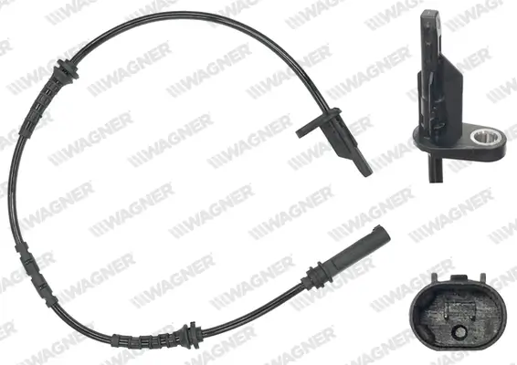 Sensor, Raddrehzahl Hinterachse WAGNER ABS00163