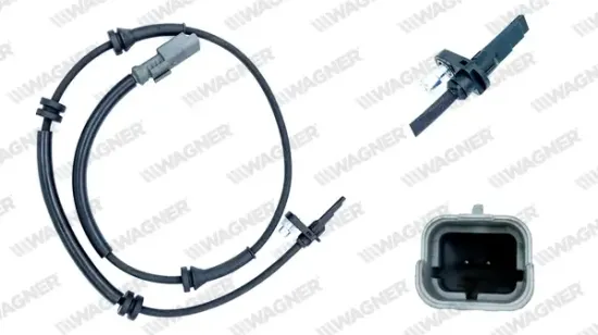 Sensor, Raddrehzahl Vorderachse WAGNER ABS00169 Bild Sensor, Raddrehzahl Vorderachse WAGNER ABS00169