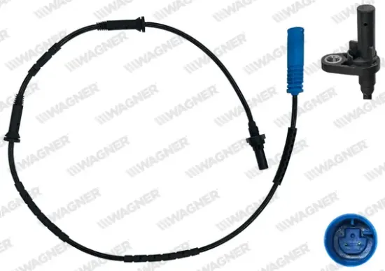 Sensor, Raddrehzahl Hinterachse WAGNER ABS00184 Bild Sensor, Raddrehzahl Hinterachse WAGNER ABS00184