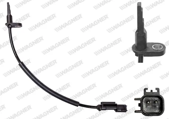 Sensor, Raddrehzahl Vorderachse WAGNER ABS00193