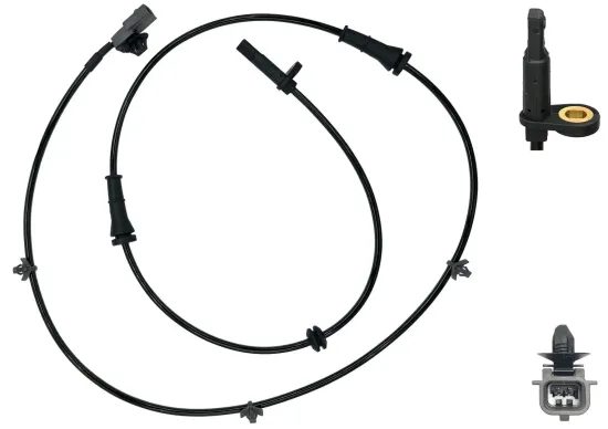 Sensor, Raddrehzahl Vorderachse WAGNER ABS00196 Bild Sensor, Raddrehzahl Vorderachse WAGNER ABS00196