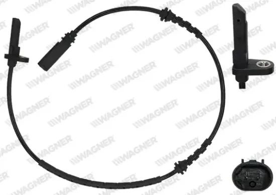 Sensor, Raddrehzahl Vorderachse WAGNER ABS00202 Bild Sensor, Raddrehzahl Vorderachse WAGNER ABS00202