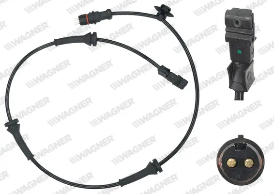 Sensor, Raddrehzahl Vorderachse WAGNER ABS00206
