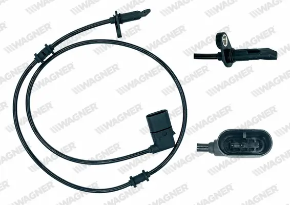 Sensor, Raddrehzahl Hinterachse WAGNER ABS00209