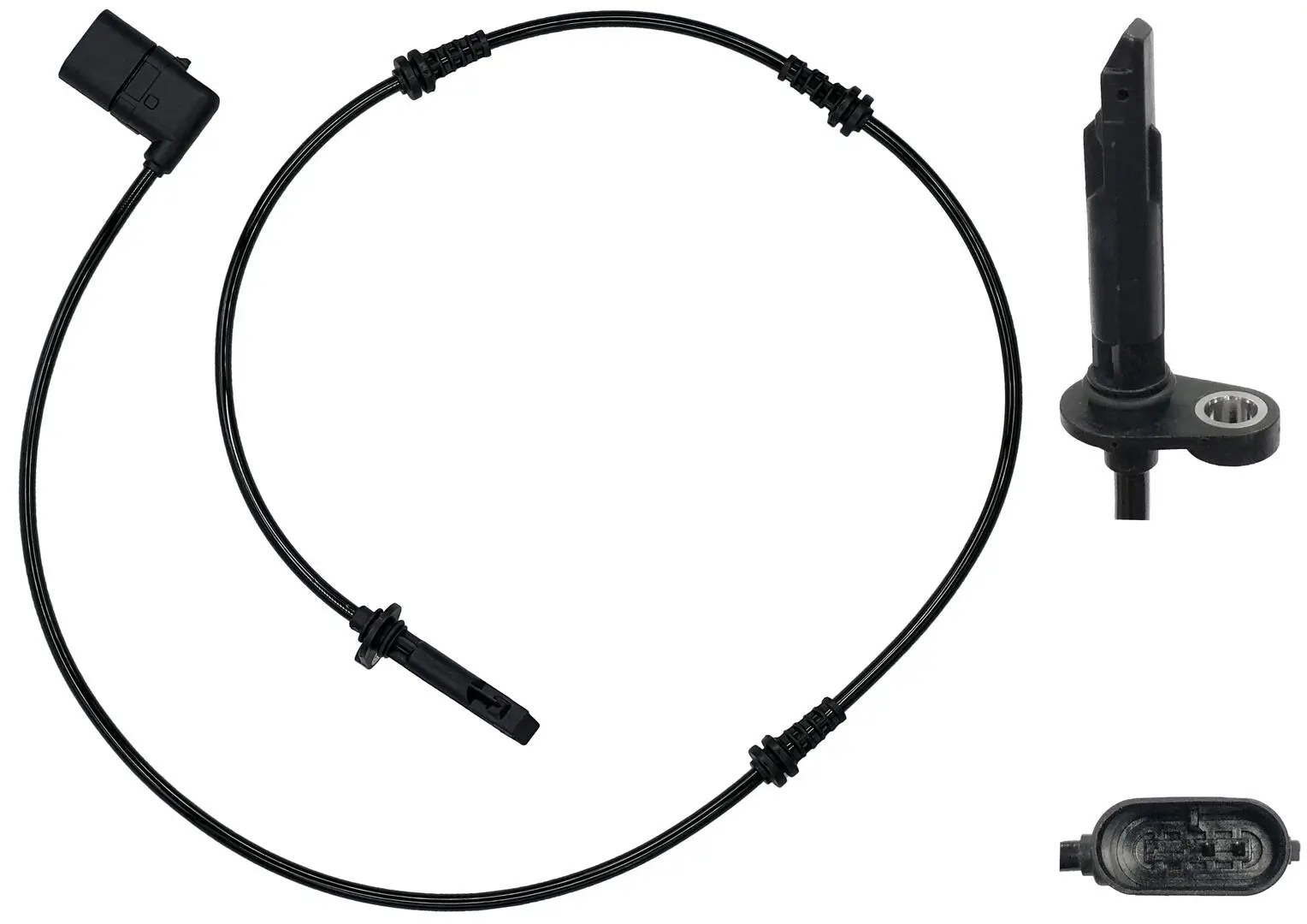 Sensor, Raddrehzahl Vorderachse rechts WAGNER ABS00210