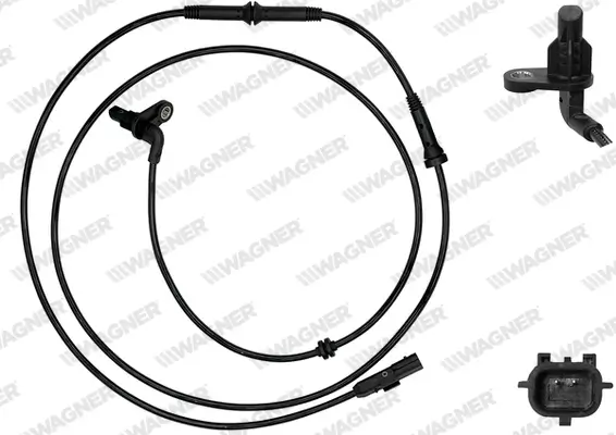Sensor, Raddrehzahl Hinterachse rechts WAGNER ABS00218