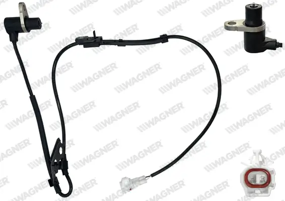 Sensor, Raddrehzahl Vorderachse rechts WAGNER ABS00220