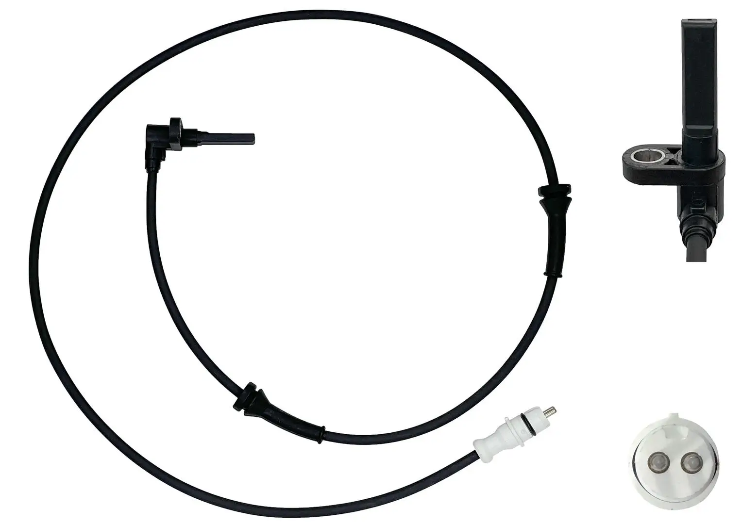 Sensor, Raddrehzahl Vorderachse links WAGNER ABS00223
