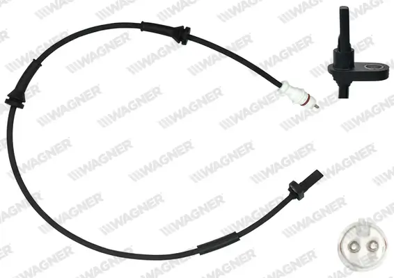 Sensor, Raddrehzahl Hinterachse WAGNER ABS00224