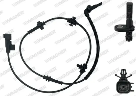 Sensor, Raddrehzahl Vorderachse Vorderachse WAGNER ABS00226 Bild Sensor, Raddrehzahl Vorderachse Vorderachse WAGNER ABS00226