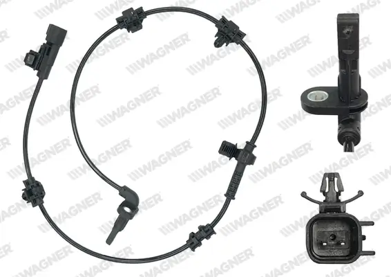 Sensor, Raddrehzahl Hinterachse WAGNER ABS00227