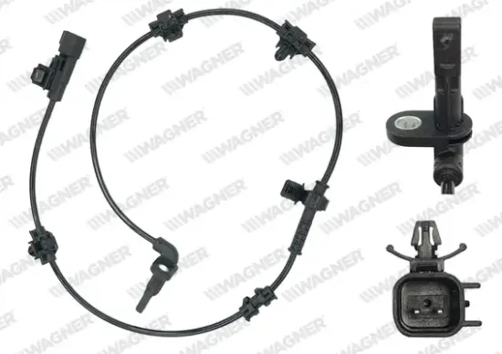 Sensor, Raddrehzahl Hinterachse WAGNER ABS00227 Bild Sensor, Raddrehzahl Hinterachse WAGNER ABS00227