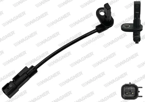 Sensor, Raddrehzahl Hinterachse WAGNER ABS00229