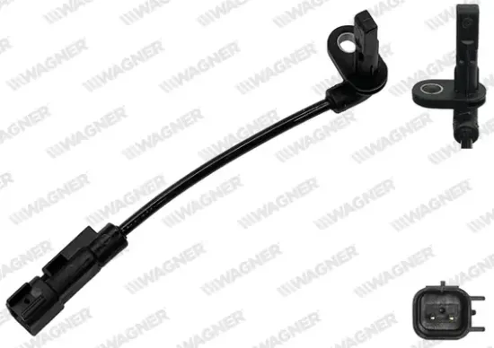 Sensor, Raddrehzahl Hinterachse WAGNER ABS00229 Bild Sensor, Raddrehzahl Hinterachse WAGNER ABS00229